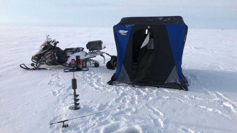 Ice fishing live, ice fishing